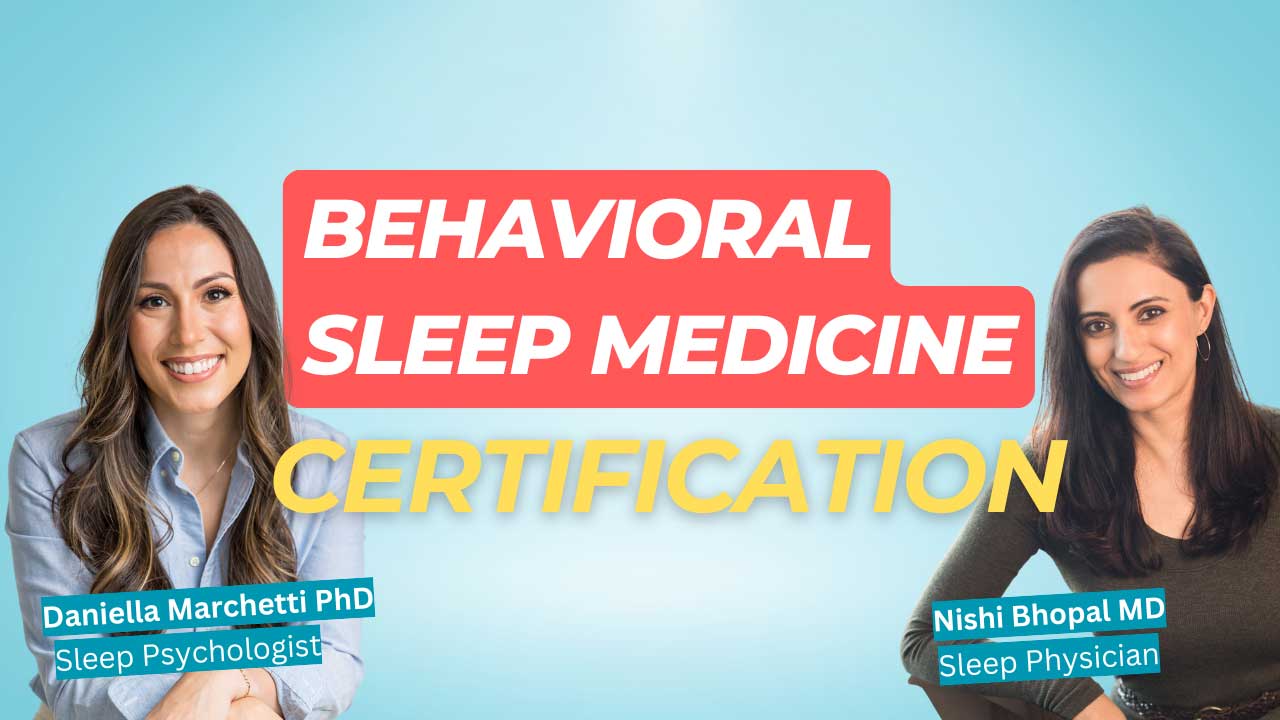 Behavioral Sleep Medicine Certification